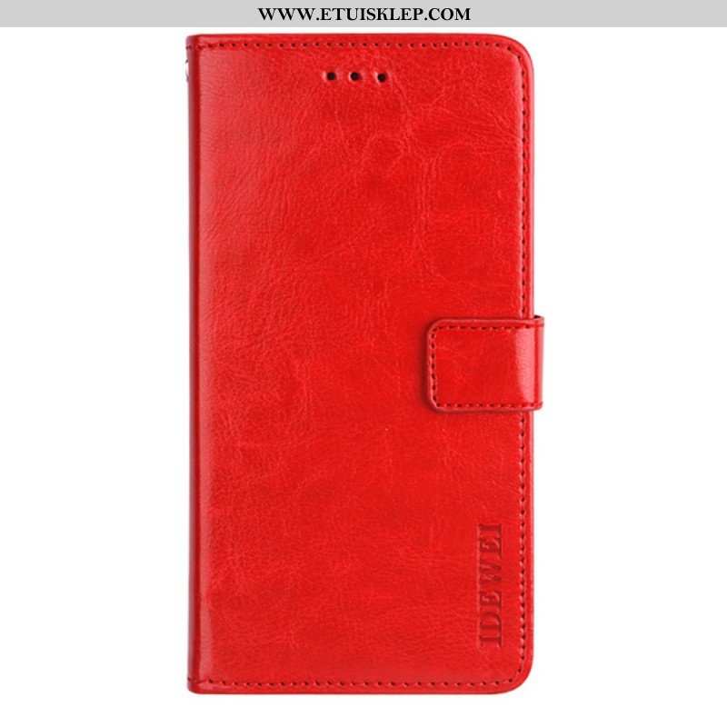 Etui Folio do Xiaomi 12 Pro Imitacja Skóry Idewei